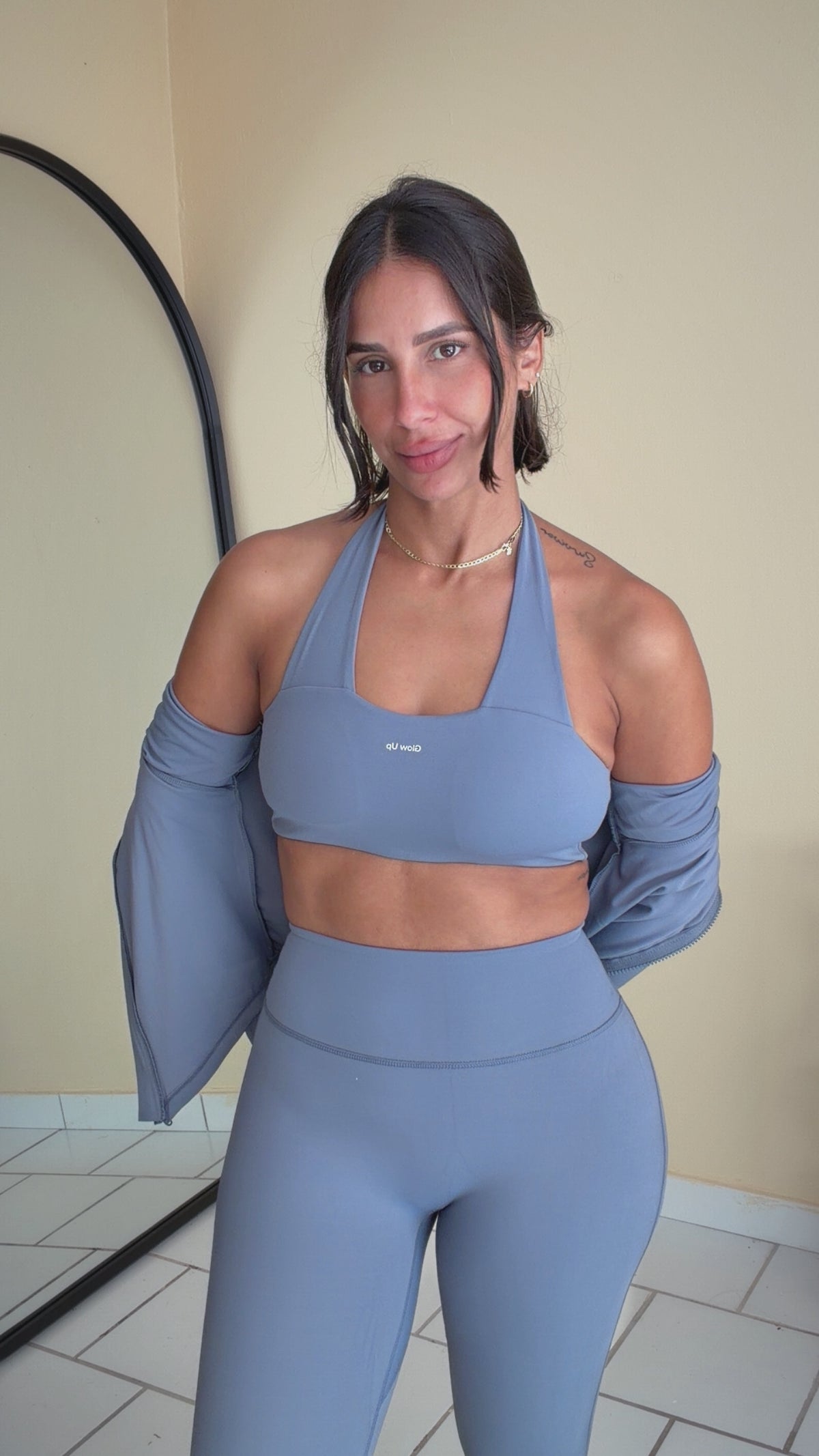 Dusty blue 3-Piece Active Set
