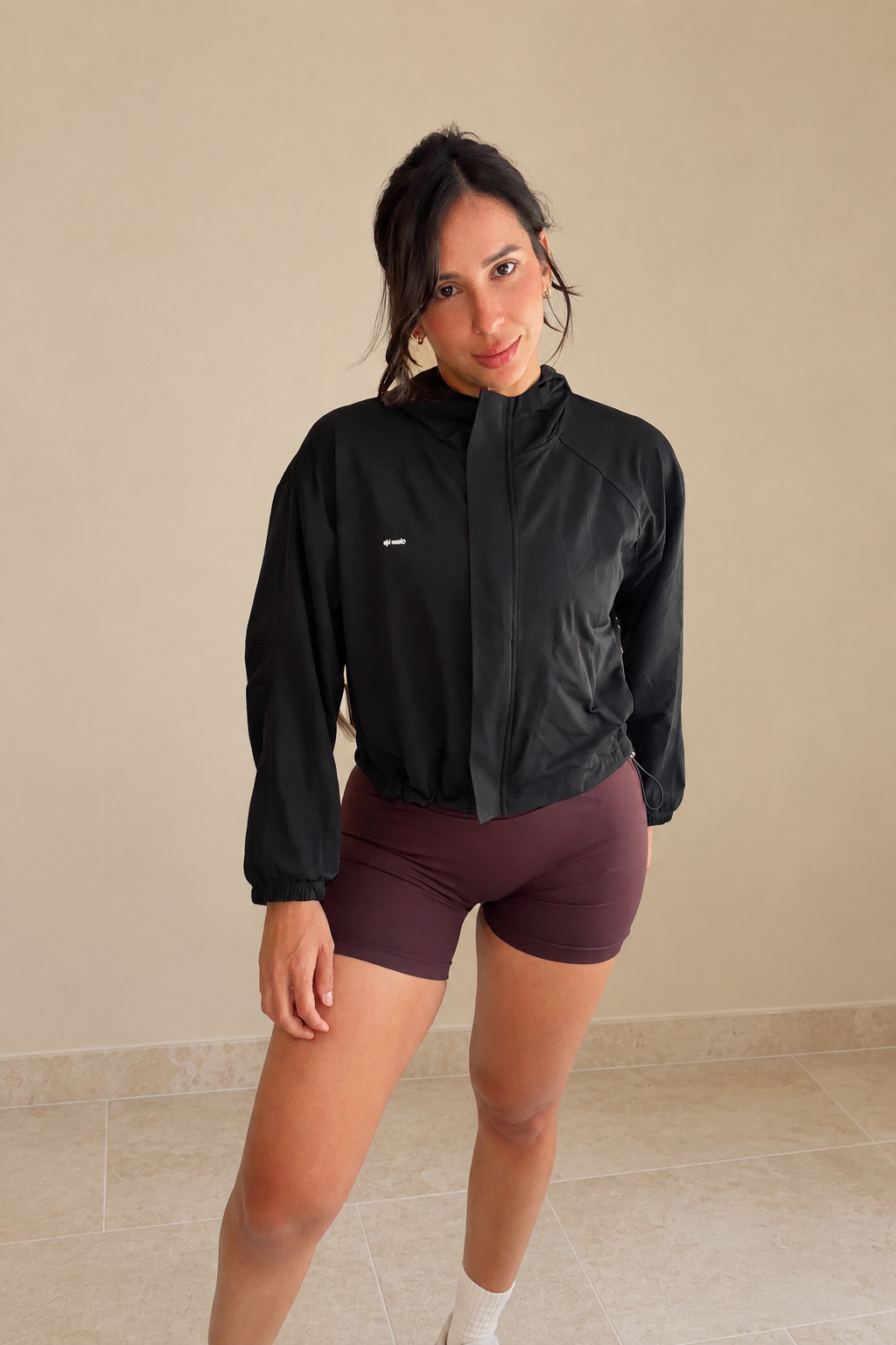 Glow Air Jacket – Black