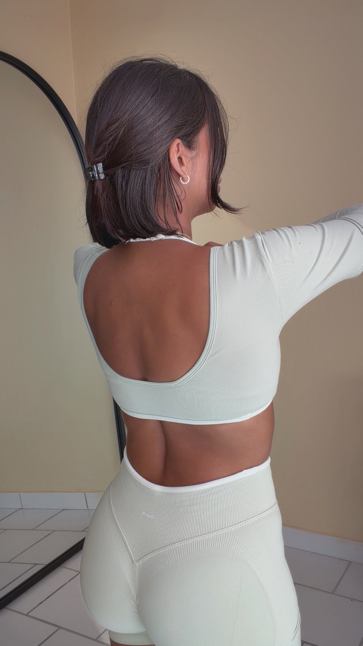 Glow Contour Long Sleeve Set | Mint