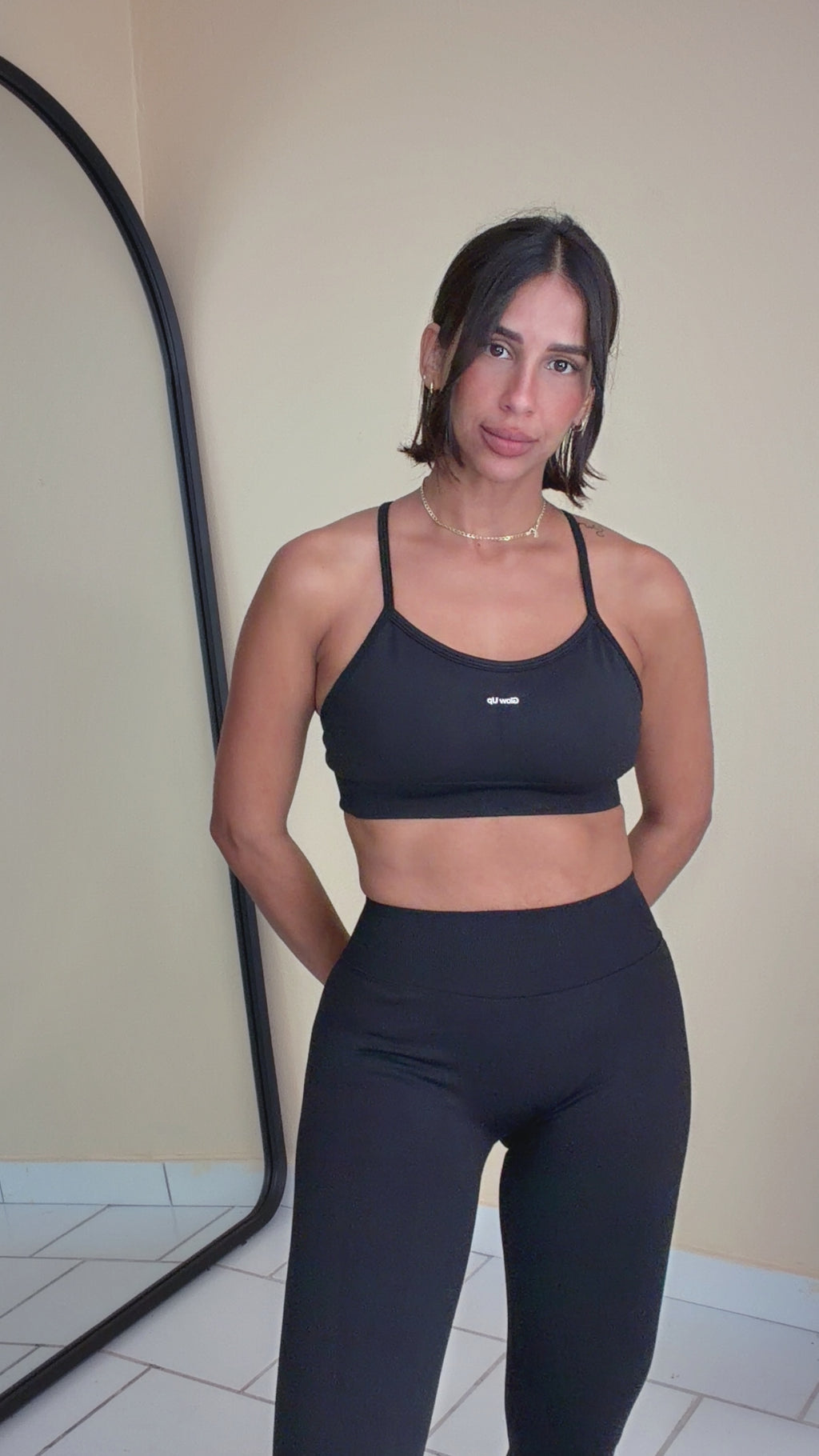 Cross Back Sculpt Set | Black